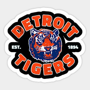Vintage Detroit Tigers Sticker